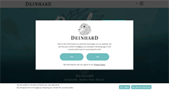 Desktop Screenshot of deinhard.com